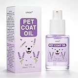 UNEK olio districante naturale concentrato per cani e gatti – anti-nodi, nutriente e lucidante, balsamo leave-in, 30 ml (Lavanda)