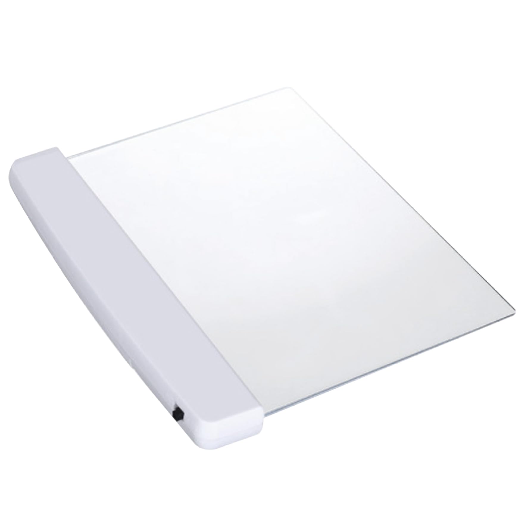 rupusiner Flat Book Lights for Reading at Night, 6.7x5.7'' Clear LED Book Page Light, Kids Light, Wireless Bookmark Illuminator Panel Plate Board Lovers GiftsLight