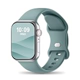 [Bantkei] コンパチブル アップルウォッチ バンド 41mm 42mm 44mm 45mm 46mm 49mm 38mm 40mm 防水シリコンApple Watch バンド 対応 iWatch Series 11 10 9 8 7 6 5 4 3 2 1/SE 3 2 1/Ultra 柔らかく軽量 通気性 カジュアルスポーツ 経典的で耐久性 長さ調整可能 カラー豊富 男女兼用