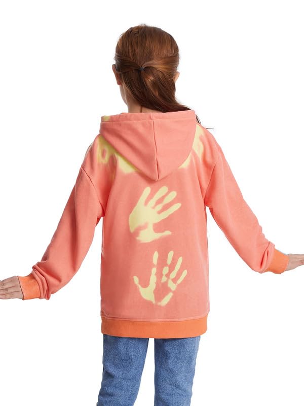 Unisex Children Heat Reactive Color Changing Sweatshirt Fashion Casual Hoodie for Boys and Girls2