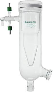 Chemglass CG-1333-15 Series CG-1333 Stopcock Plug for Rotary Evaporator, 19/38 Joint, GL-14 Thread