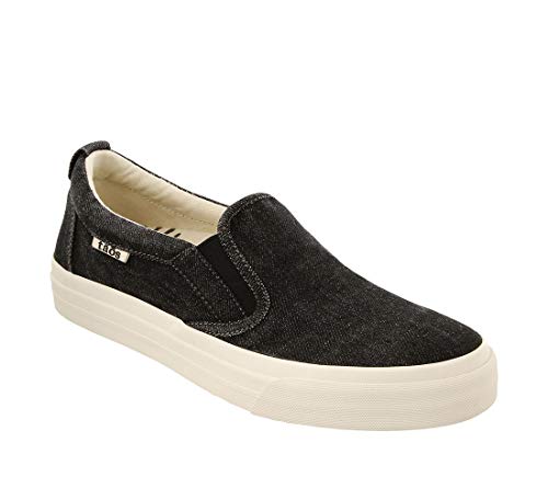 Image of Taos Rubber Soul Slip-On Women's Sneaker - Fresh and Clean Canvas Design with Effortless Style, Removable Footbed and Arch Support - Elevated Comfort for All-Day Fashion