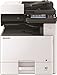 Kyocera 1102P32US0 Model ECOSYS M8130cidn Color A3 MFP Multi-Function Laser Printer (Print/Scan/Copy/Fax), 30 ppm Color, Resolution 600 x 600 dpi Up To Fine 1200 x 1200 dpi, Duplex, HyPAS Capable