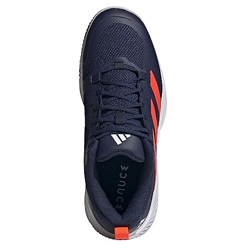 Adidas Shoes - Low (Non Football) Court Team Bounce 2.0 M, Team Navy Blue 2/Solar Red/FTWR White, HP3341, 11 – Ansicht 6