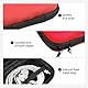 Calkkrer 2 PCS Wasserfeste Kleine Etui, Kratzfeste Organizer Tasche, Reise Zubehör Kabeltasche Organizer Für Outdoor Spiele Camping, Taschen Organizer (Schwarz, Rot)