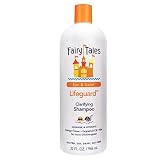 Fairy Tales Sun & Swim Lifeguard Kids Clarifying Shampoo - Chlorine Removal Swim Shampoo for Kids - Removes Green Pool Tones, Sea Salt...