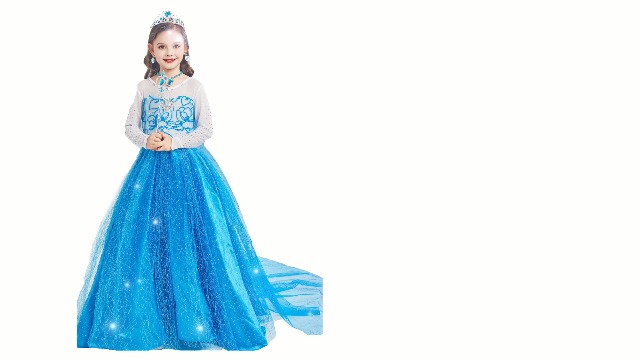 princess elsa dress amazon GELVSI Princess Elsa Dress for Girls, Frozen Princess Elsa costume,Snow  Party Queen,Birthday Party Dress Up with Accessories (Blue) : Toys & Games