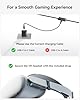 INIU 5M VR Link Cable with Separate Charging Port, USB 3.0 to USB C Cable for Meta Quest 3s 3 2 1 Quest Pro, Pico 4, Steam VR, Gaming PC, High Speed Data Transfer for Virtual Reality Headset - Black