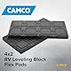 Camco 44601 Nivellierblock, rutschfest, Flex-Pads, 21 x 43 cm