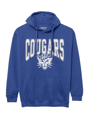 Image of JanSport NCAA Officially Licensed Rival Hoodie, Long Sleeve Unisex Sweatshirt, Cotton-Polyester Blend, Double-Layered Hood