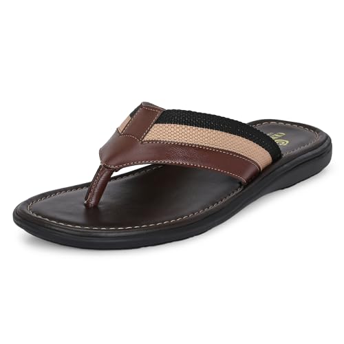 Image of Centrino Slipper for Men | Cushioned Insole for Comfort | Stylish & Durable Chappal for Boys & Men| Perfect for Beach days 6803