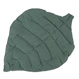 Cotton Thickened Leaf Shape Cat Floor Mat, Pure Cotton, Adorable Design, Versatile, Long Lasting Durability, Soft & Cushioned, Cat Mat, Pure Cotton, Cat Mat, Cage Liner, Easy to