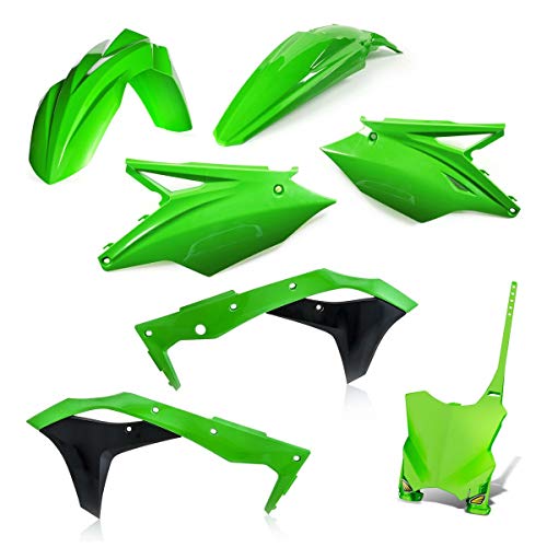 Kit plastique 5 elements Cycra pour moto Kawasaki KXF250 2018