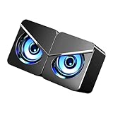 Haut-parleurs d'ordinateur de bureau - le son des haut-parleurs de bureau est plus clair que celui de nombreux autres haut-parleurs, sans interférence statique et puissant, haut-parleurs filaires