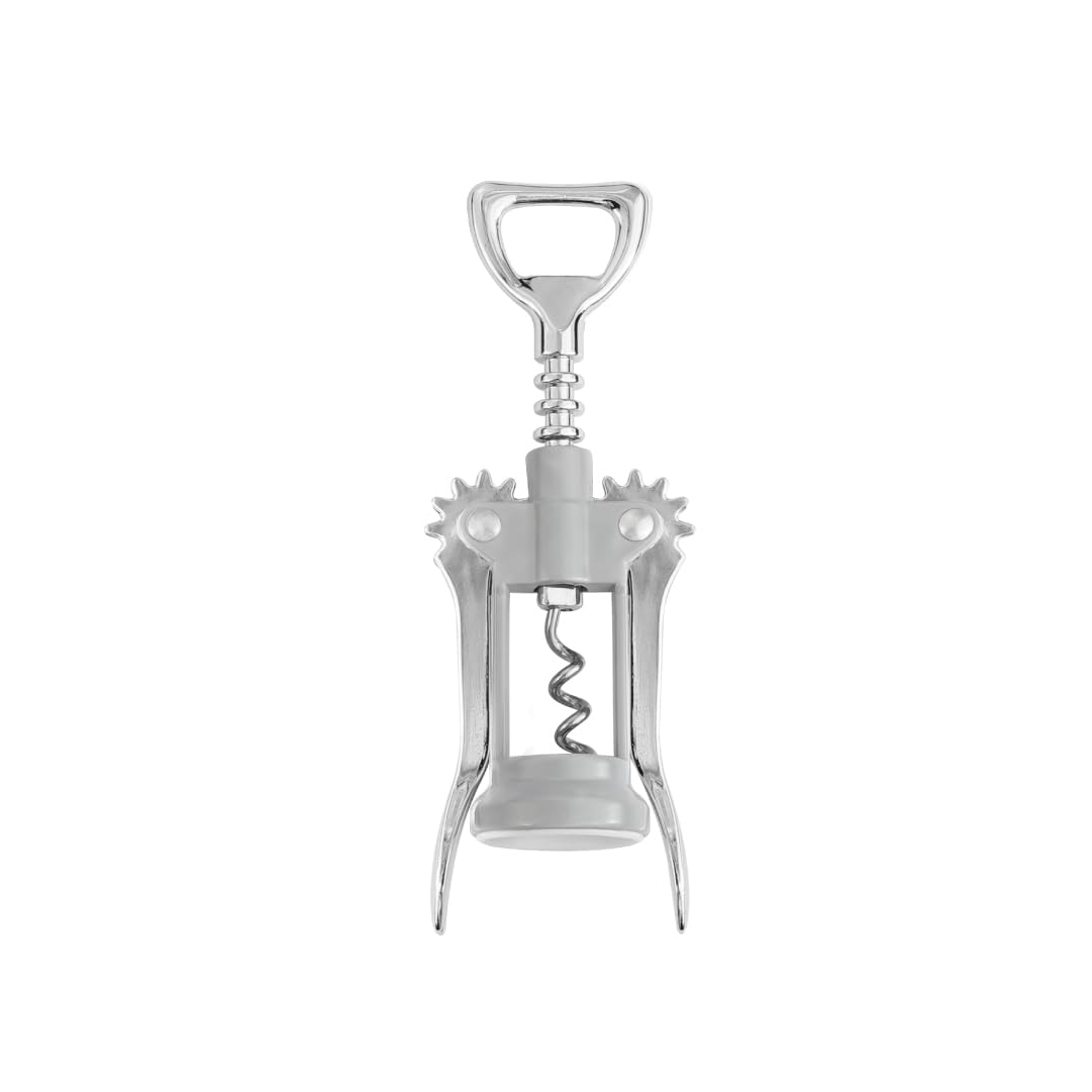 Zanetti Manual Two Lever Corkscrew 16 cm, Bottle Opener for Wine, Butterfly Mechanism, Ergonomic Handle