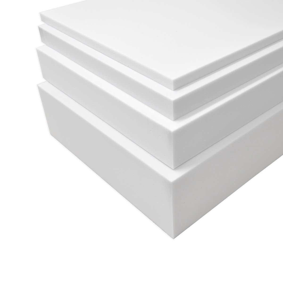 mySchaumstoff Zuschnitt aus Basotect® lichtgrau 100x50 cm 2 cm