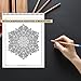 Intricate Patterns Adult Coloring Book - Zen Mandalas Series - Volume III