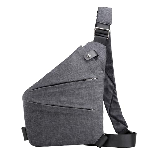 Mochila bandolera con protección antirrobo y múltiples bolsillos organizadores para viajes