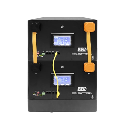 48V 16S 15kwh Server Rack DIY Kit LiFePO4 Battery Box Built-in JK Inverter 2A Active Balance 200A BMS with Touch LCD Screen Stackable