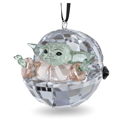 Swarovski, Star Wars The Mandalorian Grogu Ornament, Mehrfarbig, One Size