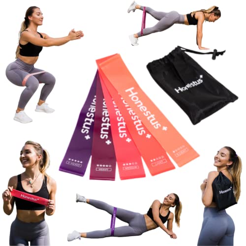 Bandes de sport en latex naturel HONESTUS pour renforcement et rééducation