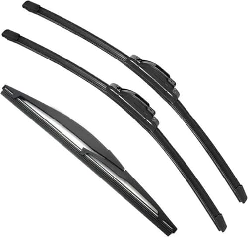 Limpiaparabrisas para Suzuki Splash con escobillas de goma dobles en pack de 3 piezas