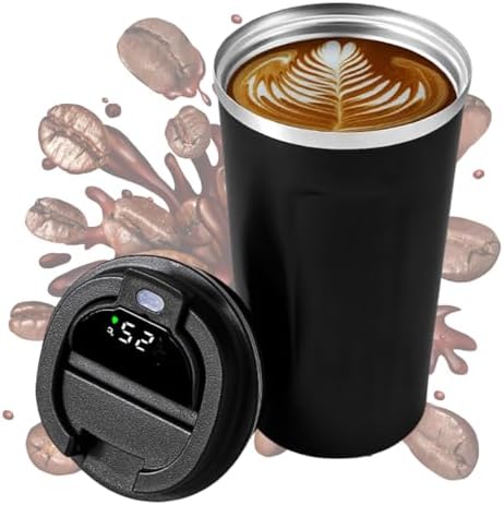 Copo Térmico de Café Inox 500ml Coffee Mugs Chá Sucos Bebidas Que...