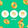 Smart-Sweets-Peach-Rings-Low-Sugar-Gummy-Candy-Plant-Based-Low-Calorie-Snack-18oz-Pack-of-12 Smart Sweets Peach Rings, 1.8oz (Pack of 12), Candy with Low Sugar (3g), Low Calorie (100), No Artificial Sweeteners, Vegan, Plant-Based, Gluten-Free, Healthy Snack for Kids & Adults
