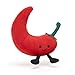 Jellycat Amuseables Chilli Pepper Stuffed Toy, 6.5 inches - Vegetable Plush - Fun Gift Idea