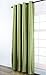 Stylemaster Tribeca 56 by 95-Inch Faux Silk Grommet Panel, Emerald