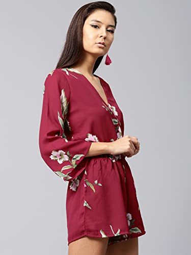 SASSAFRAS maroon jumpsuit – image 4