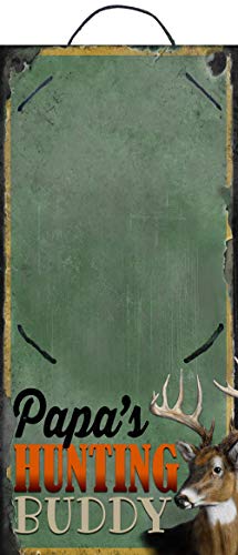 Grandpa's Hunting Buddy Picture Frame Signs By Studio R12 | 5