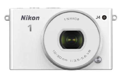 Nikon 1 J4 Appareil photo numérique hybride 18,4 Mpix Écran LCD 3' 3X Blanc