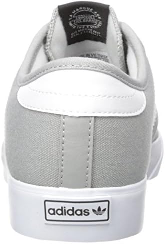 adidas Originals Seeley Running Shoe, Medium Grey Heather/White/White, 3 US Unisex Little Kid | Image 2