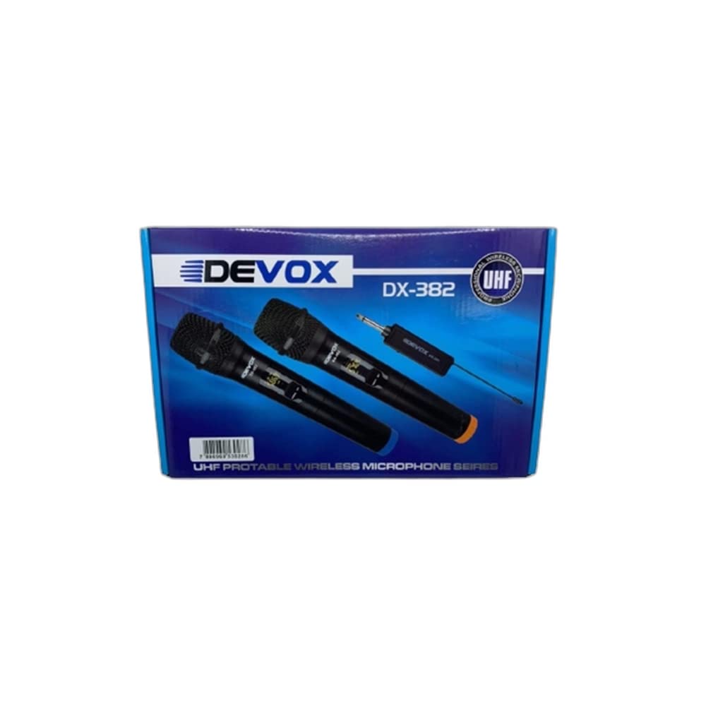 MICROFONE DEVOX DINAMICO S/FIO DX-382 : Amazon.com.br