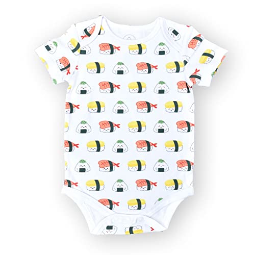 Organic Cotton Onesie Baby Bodysuit, Soft and Comfortable Baby Onesies Made from Organic Cotton and Spandex