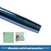 A ABSOPRO Car Window Tint Film Chameleon 30'' Inch x 5ft Heat UV Blocking Sun Protection Anti-Glare Privacy Film Blue VLT 60% IRR 97% UVR 99.5%