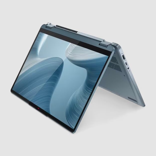 Image of Lenovo Flex 7 14IRU8 | 14 inch 2.2K IPS Touch Laptop | Core i7-1355U | 16GB LPDDR4x RAM | 1TB NVMe M.2 SSD | Backlit Keyboard | Wi-Fi 6E | FHD Camera | Stone Blue | Windows 11 Home (Renewed)