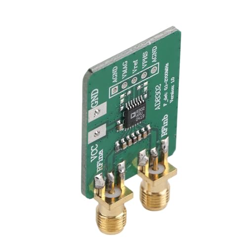 Haofy AD8302 Analysemodul für Phasenerkennung, Logarithmischer Dual-Demodulationsverstärker, 2,7-GHz-Frequenzbereich