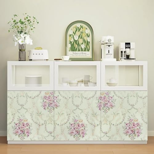 Image of Self Adhesive Decorative Peel Stick Waterproof Wallpaper Removable Wall Decor for Living Room Hall Decoration PVC Vinyl DIY Wall Paper 45x304cm
