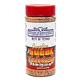 SuckleBusters Campfire Steak Seasoning: Sugar-Free, Salt, Pepper & Garlic for Steak, Hamburgers, Briskets, Gluten-Free, No MSG Shaker (13oz)