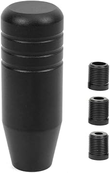 Universal 3.5inch Aluminum Alloy Shift Knob, Heavy Duty Car Gear Lever Stick Shifter Handle fit Most Automatic Manual Vehicle Black