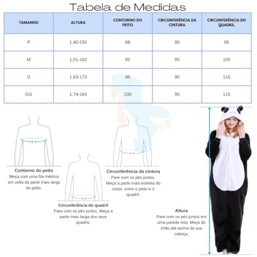 Pijama Kigurumi Lilo Stitch Unissex Tamanho: G