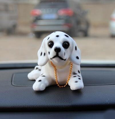 Bobbing Head Dog - Bobble Head Auto Car Dashboard Decors Toy Dalmatians