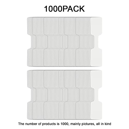 Price Tags Price Stickers1000Pcs Jewelry Price Tags Self Adhesive Blank Jewelry Price Label For Necklace Earring Price Identify Rectangle Label #TOP3