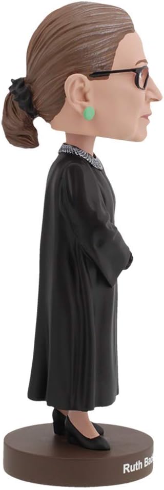 Royal Bobbles Ruth Bader Ginsburg Bobblehead, Premium Polyresin Lifelike Figure, Unique Serial Number, Exquisite Detail - Image 4