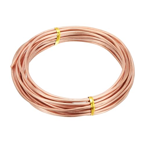 Fil de cuivre pure 99.9% PATIKIL 8 calibre 3.2 mm pour bijoux et jardin