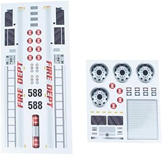 Pinewood Derby Pre-Cut Fire Truck Decals