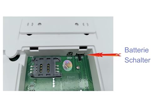 GSM/WLAN Alarmanlagen Komplettsystem mit Überwachungskameras, TECPEAK Alarmanlage Haus,...