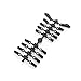 M4 5.8mm Rod End Set: GOM 60022